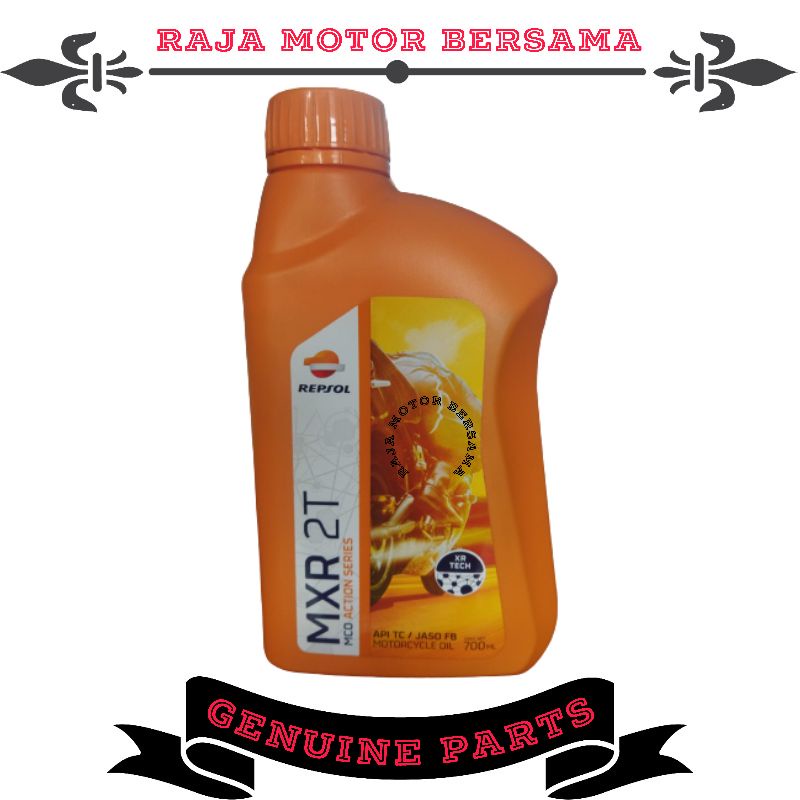 Oli REPSOL 2T Oli samping Repsol MXR 2 tak 700ml ORIGINAL