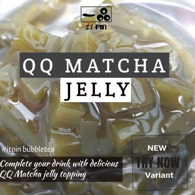 

[COD] TURUN HARGA QQ MATCHA JELLY PREMIUM ITPIN KHUSUS GOSEND / GRAB ONLY [COD]