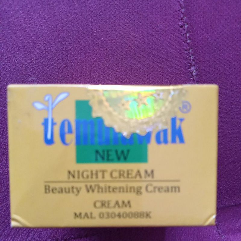 crem temulawak malem