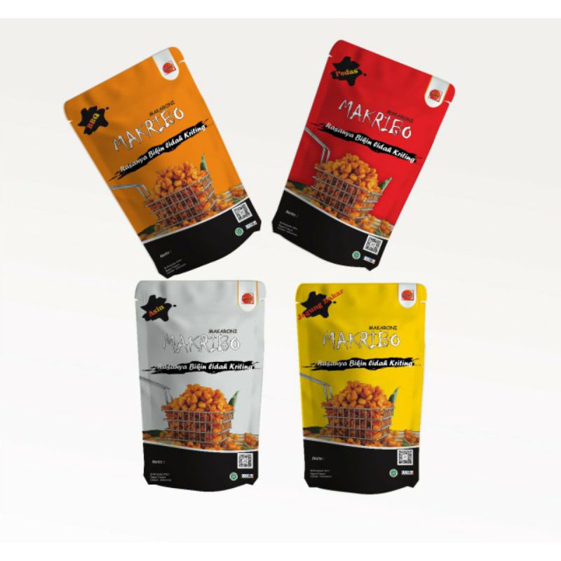 

( COD) Makaroni Makribo Pedas Gurih Jagung Bakar BBQ