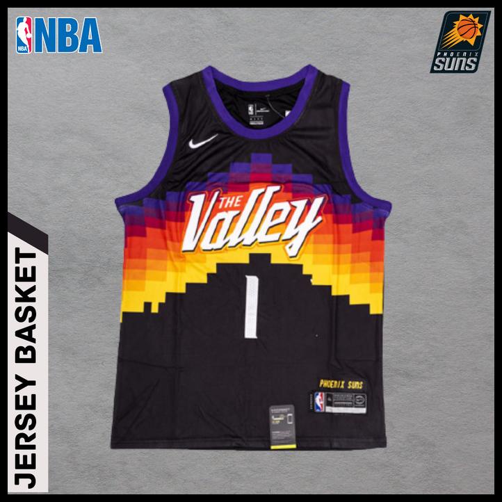 Baju Jersey Basket Swingman Nba Devin Booker Phoenix Suns City Edition