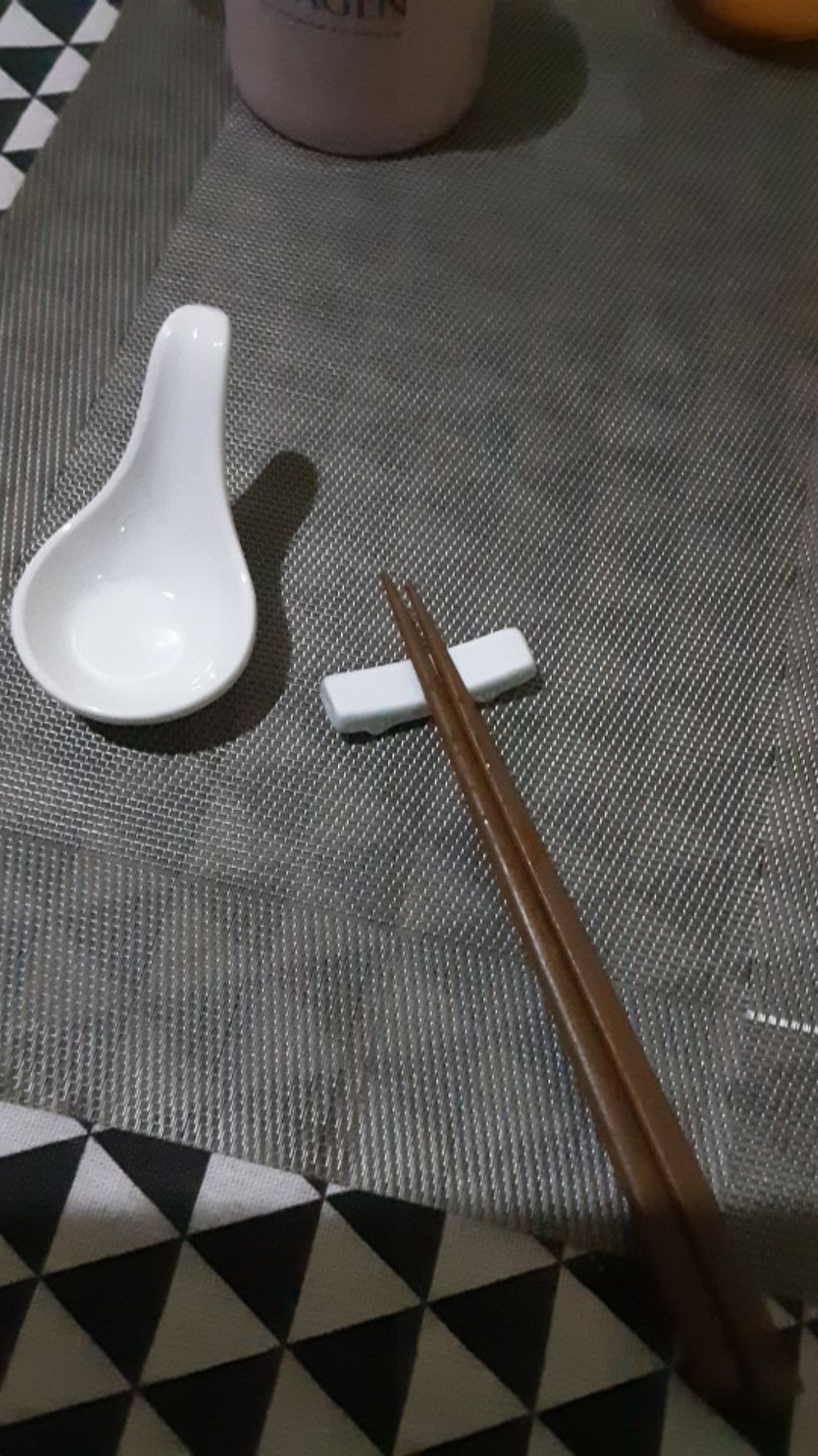 (harga 1 Pcs) Canape Spoon Melamin / Sendok Hias Kue 3,5” Onyx