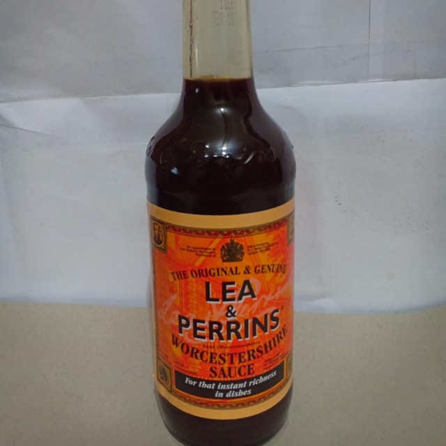 

Lea&perrins (worchestershire sauce )