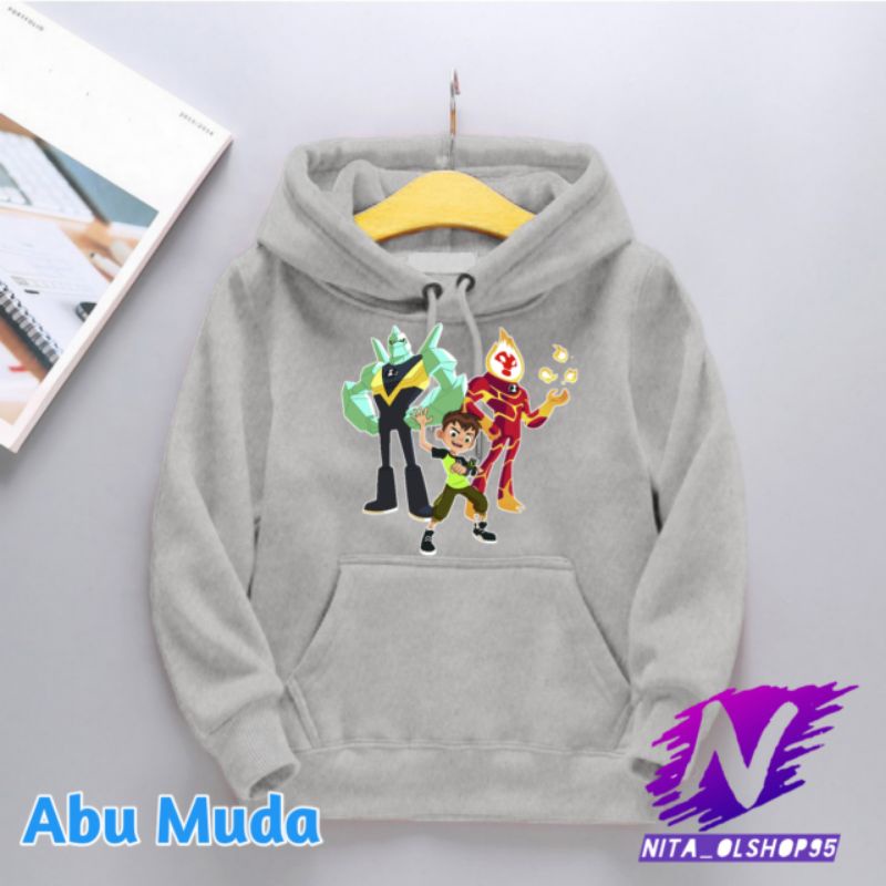 Hoodie Ben 10 hoodie anak ben10 kartun anak