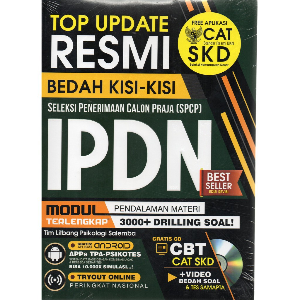 BUKU TES IPDN 2019 - TOP UPDATE RESMI BEDAH KISI-KISI IPDN