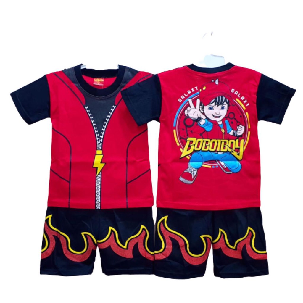 BAJU STELAN PENDEK ANAKN LAKI-LAKI GAMBAR BOBOIBOY AIR PAKAIAN ANAK BOBOIBOY AIP GALAXY FASHION ANAK BOBOIBOY PETIR SETELAN BOBOIBOY SOLAR BAJU MOTIF BOBOIBOY