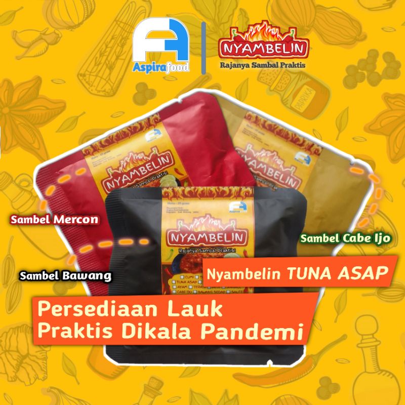 SAMBAL TUNA ASAP PREMIUM NYAMBELIN RAJANYA SAMBEL PRAKTIS