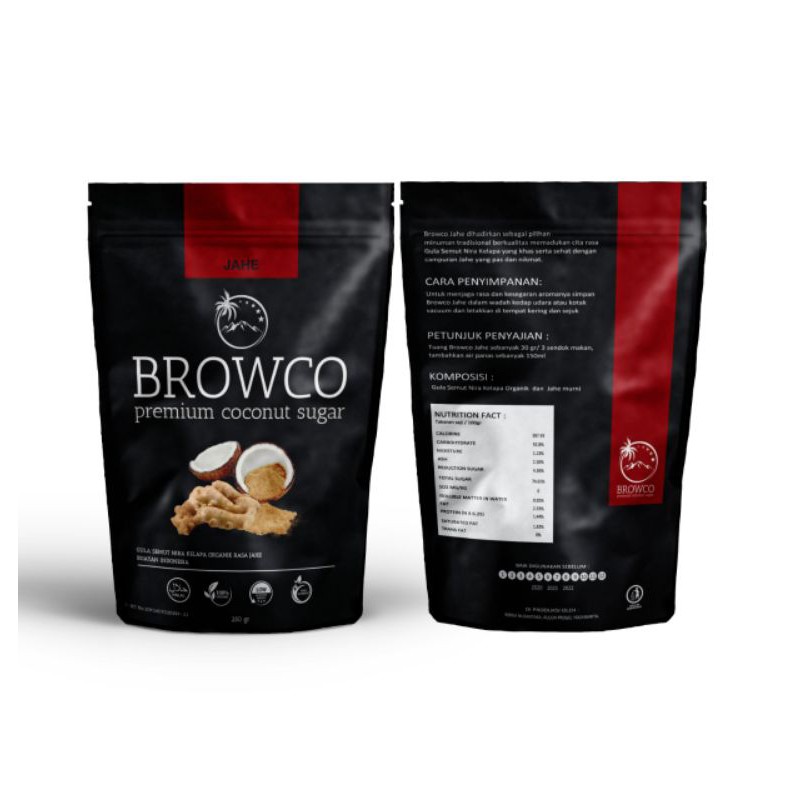 

Browco Organic Coconut Sugar With Ginger 200 g