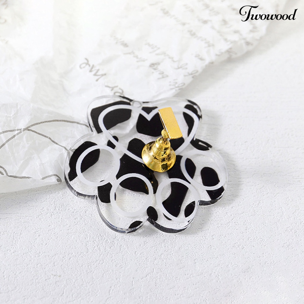 Twowood 1 Set Stand Holder Display Kuku Palsu Magnetik Untuk Latihan Nail Art / Manicure