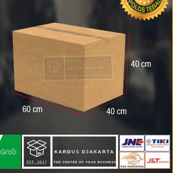 

Bagus KARDUS BESAR Uk. 60x40x40 TEBAL 4MM POLOS dan BARU !!!