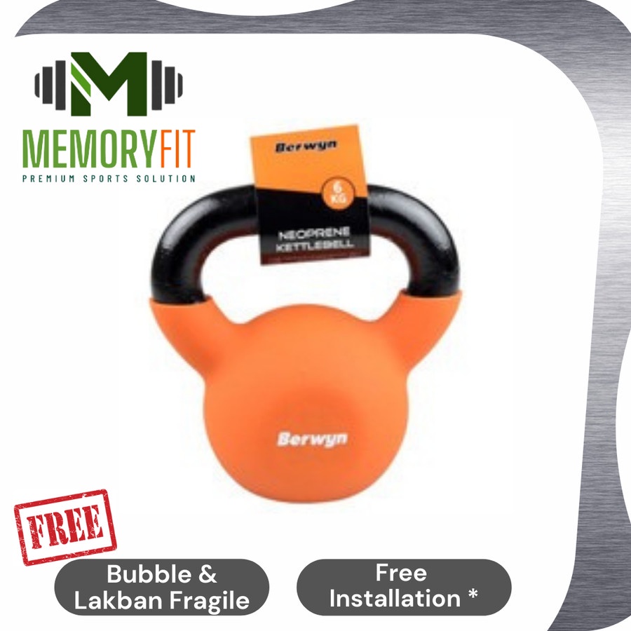 BERWYN NEOPRENE KETTLEBELL 6KG / 6 KG