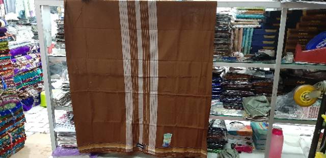 Sarung Anak Cendana Atlas Polos Hitam, Polos Putih, Polos Warna