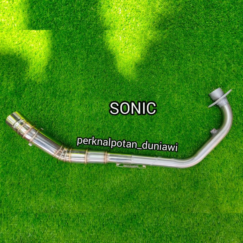 HEADER / LEHERAN KNALPOT SONIC R15 VIXION FU CBR150R CB150 GSX GTR MX KING NEW MEGAPRO TIGER VERZA-1