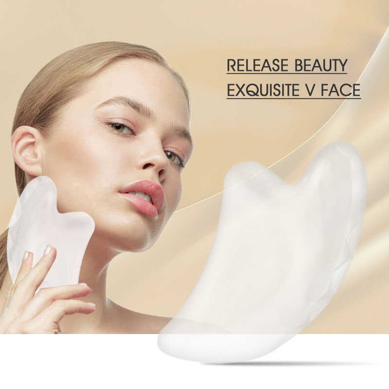 SEVICH Facial Gua Sha Board Dredging Meridian And Face-Lifting Tool