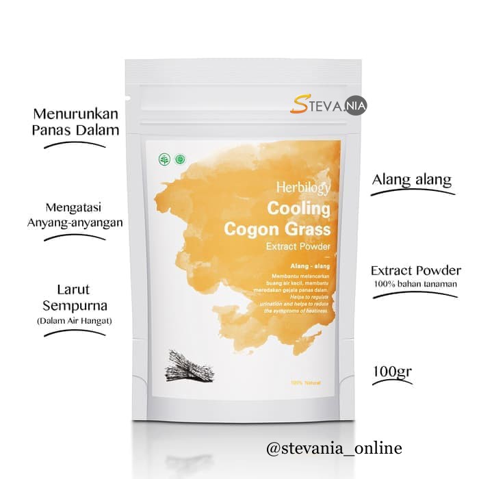 

Herbilogy Refreshing Cogon Grass Extract Powder (Alang-Alang) 100g