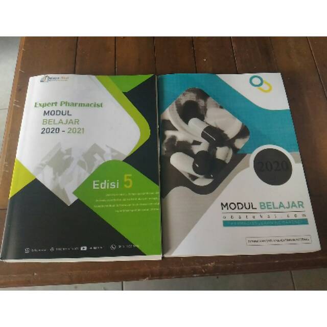 PAKET BUKU MODUL BELAJAR OBAT UKAI 2020-2021. (PAKET ISI 2 BUKU )