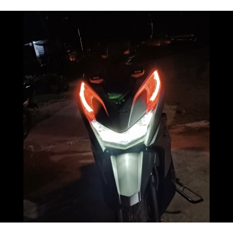 PROMO Lampu LED Alis Tempel Flexible DRL 30CM Motor Mobil 30 CM Sein Running Welcome Mode Sen Mundur Rem