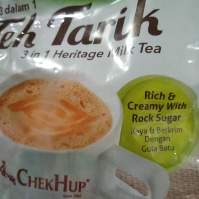 

TEA - 17 - 74 - CHEKHUP 3 IN 1 TEH TARIK /HERITAGE MILK TEA TOKO - TEH - SEDJAK - DULU - KALA.