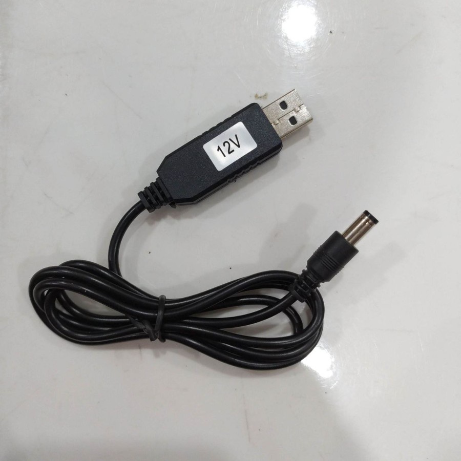 Kabel Power USB DC 12V Powerbank Ke Modem Orbit