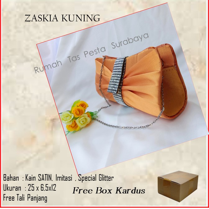 Tas Murah,Tas Mewah,Tas Selempang,ZASKIA KUNING