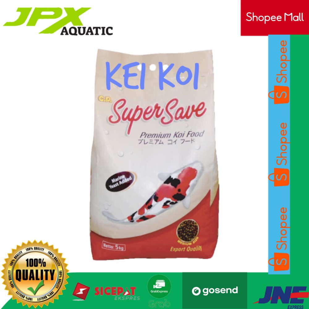 

MAKANAN IKAN KOI SUPER SAVE 5 KG ORIGINAL-GARANSI