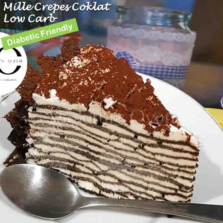 

MILLE CREPES COKLAT LOW CARB 1 SLICE