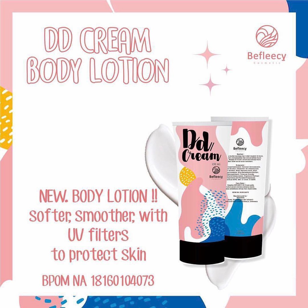 Fleecy DD Cream BPOM Original - Fleecy DD Cream