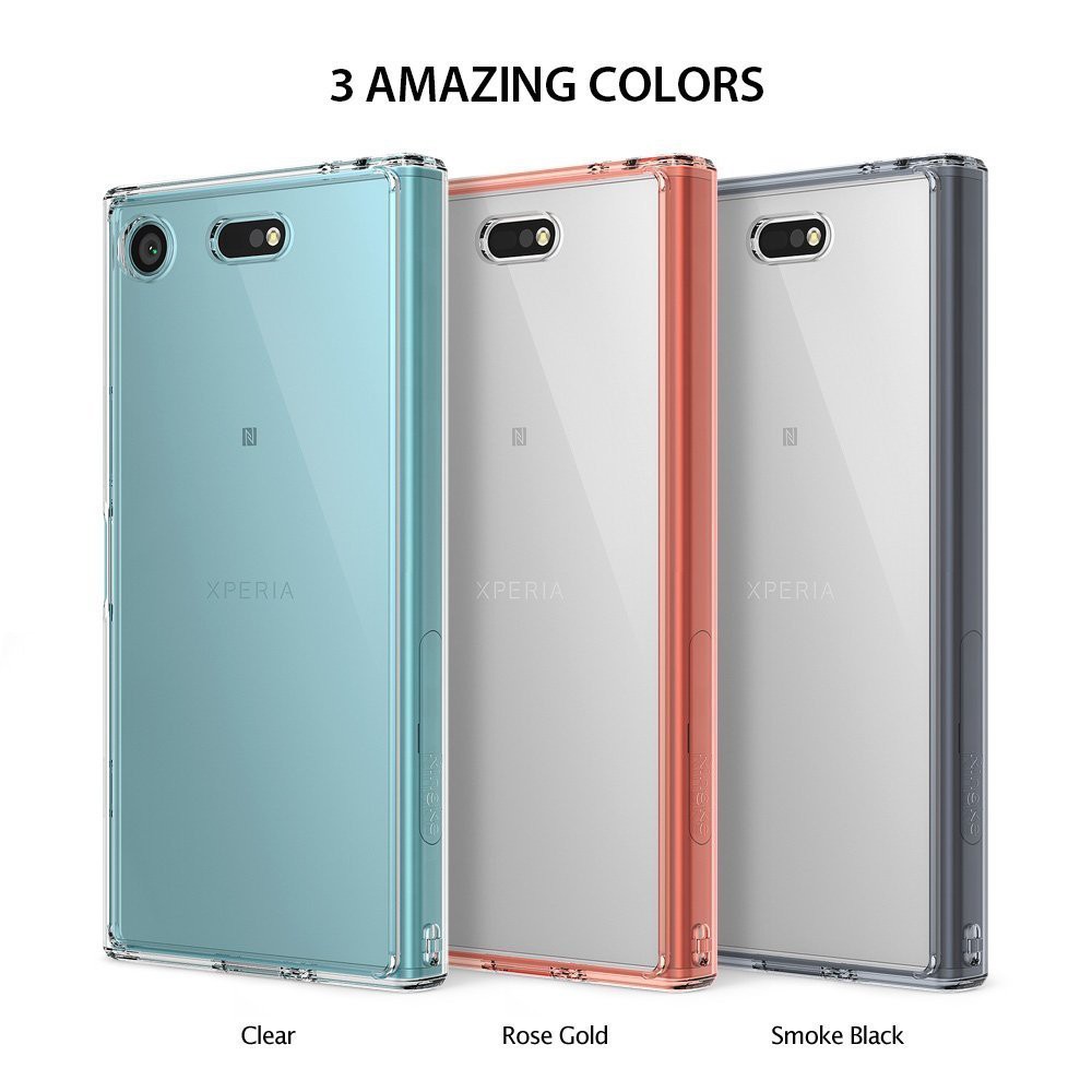 LIMITED  CASING RINGKE FUSION XPERIA XZ1 COMPACT CASE XPERIA XZ1 COMPACT ORI  TERBARU