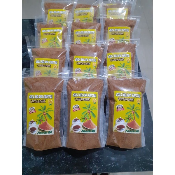 

Gula Kelapa Kristal Original (Organik) Brown Sugar powder