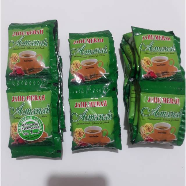 

3Renceng Jahe Amanah Super JMA /Habbatusaudda.gingseng.Madu/ 36sachet