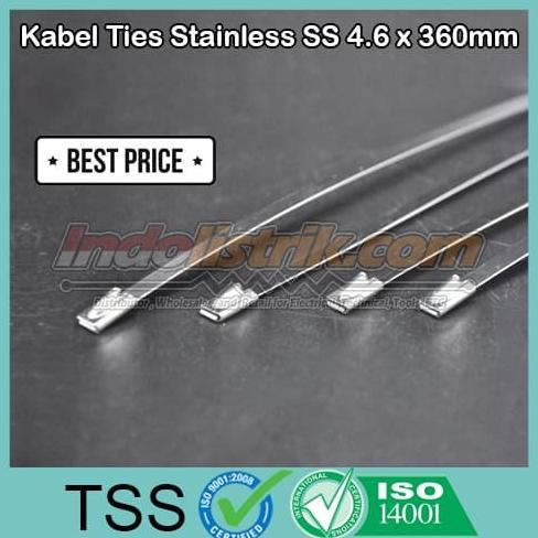 

Office & Stationery | Document Organizer | Kabel Ties Stainless 36Cm Ss 4.6 X 360Mm Tss Cable Tis Steel Kuat | Best Seller
