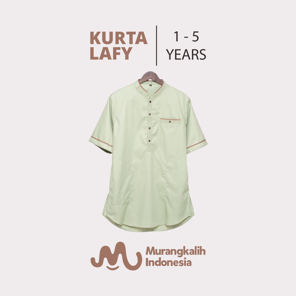 MURANGKALIH - KURTA LAFY | Baju Koko Lengan Pendek Pria Dewasa dan Anak Laki Laki Bahan  Toyobo Royal Mix Premium Size S M L XL XXL