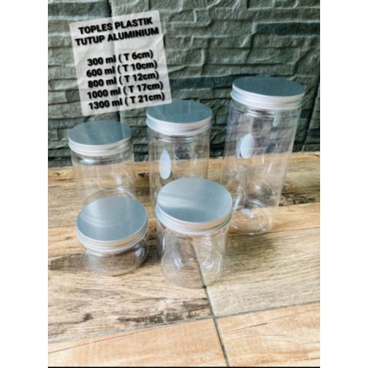 TOPLES PLASTIK PREMIUM TUTUP ALUMUNIUM