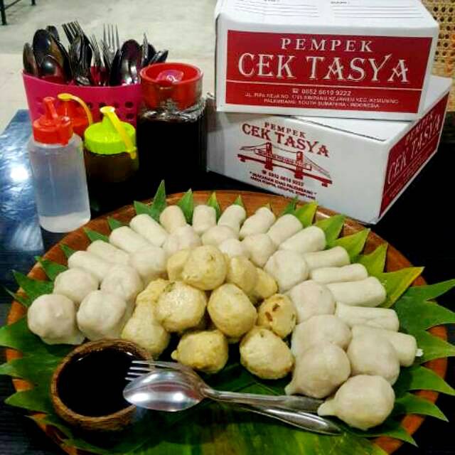 Pempek Cek Tasya Kecil A isi 30pcs - Asli Palembang