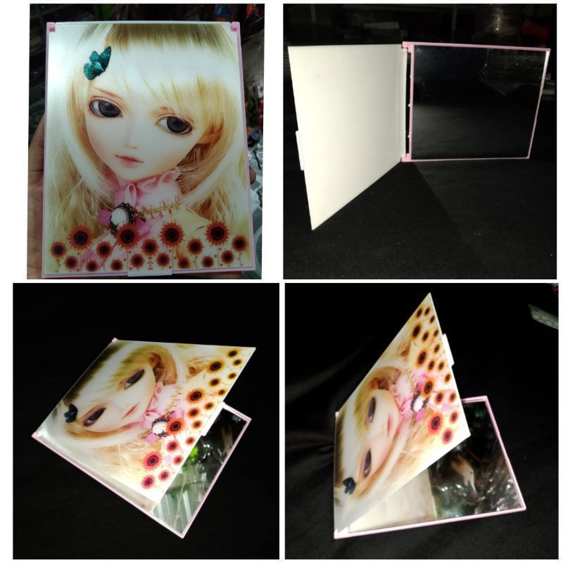 kaca makeup/cermin lipat