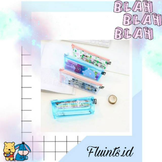 

TEMPAT PENSIL KAKTUS TRANSPARAN