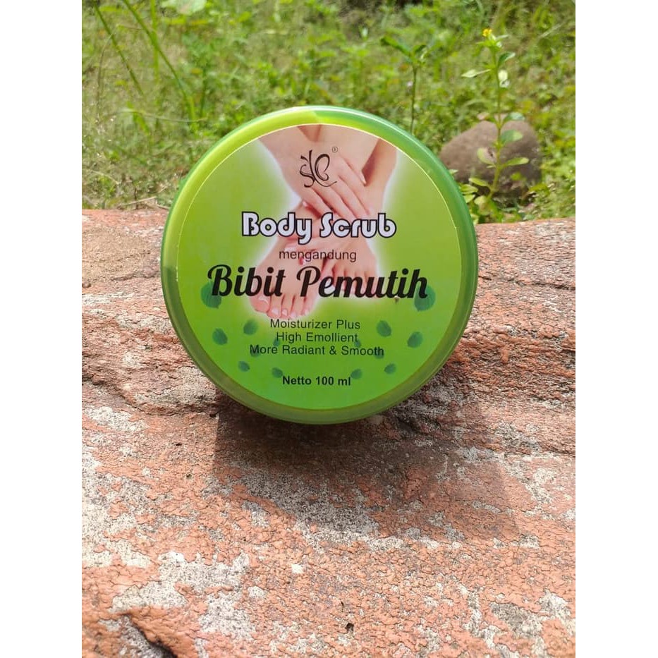 BODY SCRUB BIBIT PEMUTIH BY SYB ORIGINAL BPOM