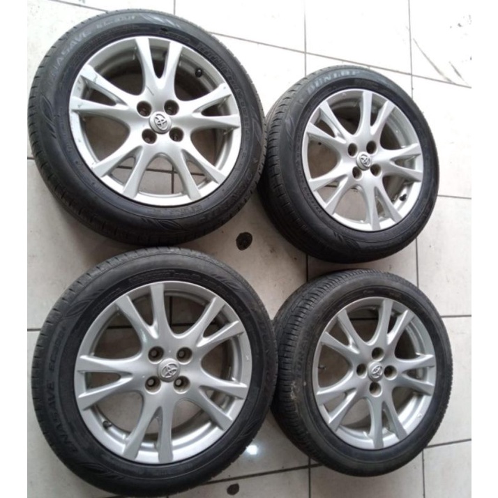 velg std mazda r16x6,5 pcd 4x100+ban