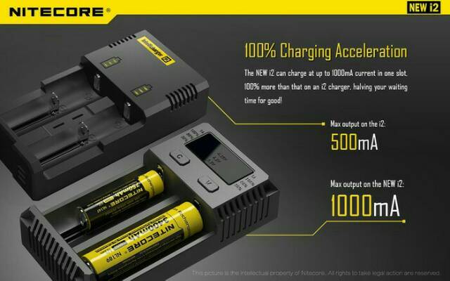 Charger NITECORE i2 NEW 2020 EDITION