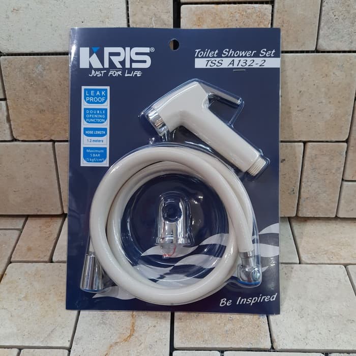 Shower Toilet Jet Shower Kris Putih / Jet Shower Toilet Putih