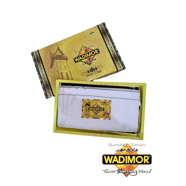 SARUNG WADIMOR HITAM PUTIH Polos Tumpal Garis Salur Kain Tenun Muslim Dewasa Pria Laki Sholat Shalat Santri Remaja Jumbo Motif Warna Seragam Kembaran Harga Grosir Kodian Murah Premium Pro Hadiah Lebaran Idul Fitri Haji Samping Untuk Peci Baju Koko