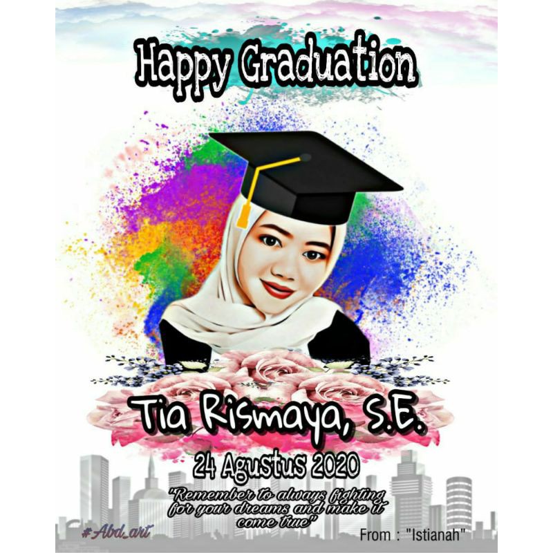 

kado/hadiah wisuda unik Dan bagus