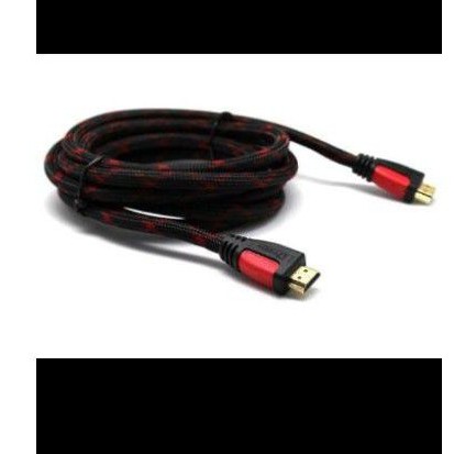 Kabel hdmi 5 meter /kabel serat jaring hdmi 5 m