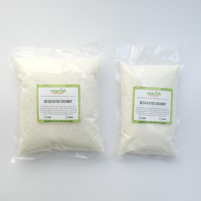 

Desiccated Coconut 500 G (Kelapa Kering)