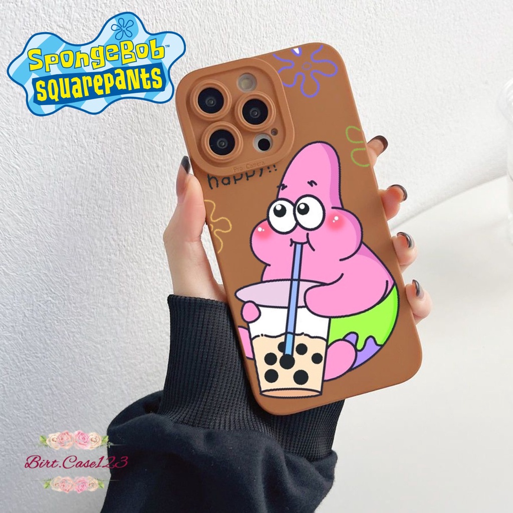 SOFTCASE CASE SILIKON PROCAMERA SPONGEBOB  OPPO VIVO SAMSUNG REALME XIAOMI IPHONE INFINIX ALL TYPE BC6391