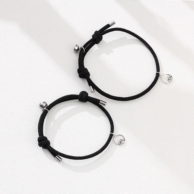 2 PCS/ 1 SET SEPASANG GELANG MAGNET COUPLE/FRIENDSHIP