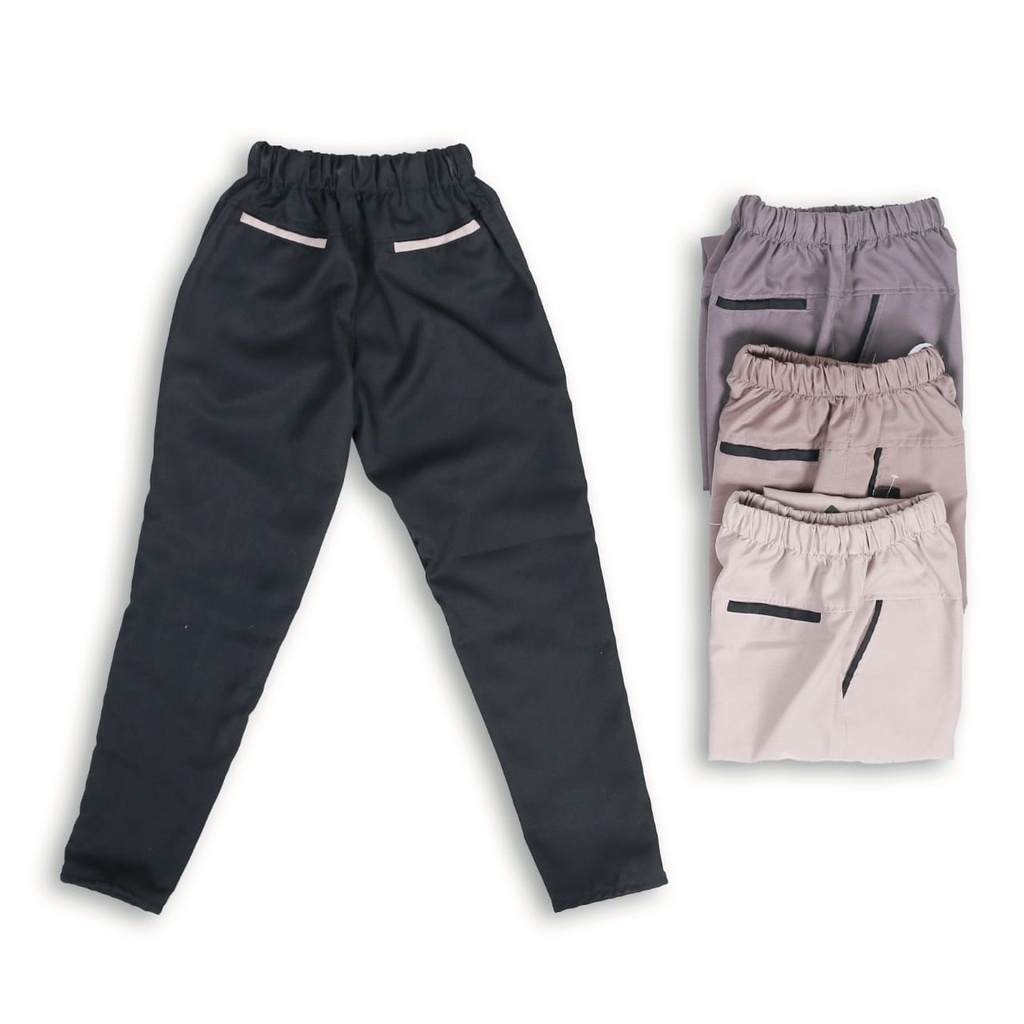 CELANA CHINO ANAK UNISEX PANJANG BAHAN  KATUN CHINO ANAK CELANA CHINO PANJANG 6-13