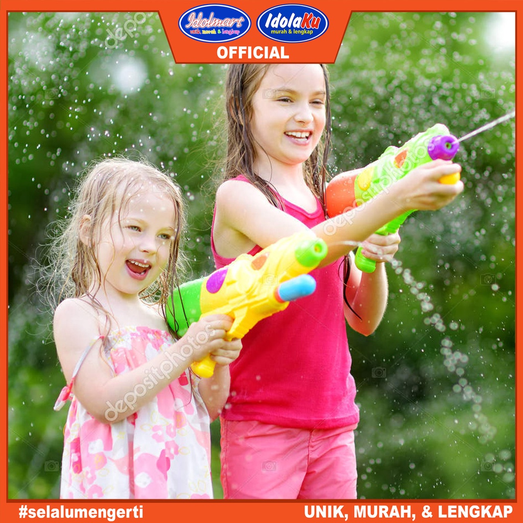 IDOLAKU Mainan Pistol Air / Water Splash Gun / DT7288 Water Gun SJT