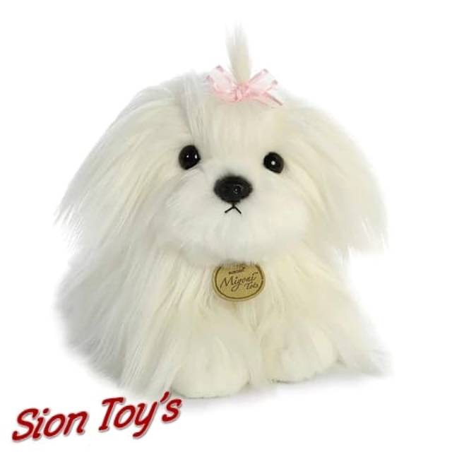 Boneka Hewan Anjing Maltese Lucu Shopee Indonesia