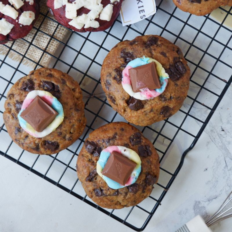 

Smore's Cookies with Cadbury